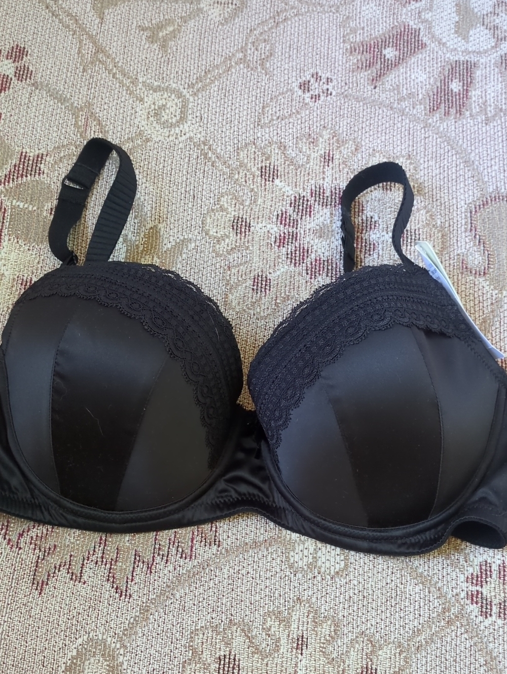 Parfait Black T Shirt Molded Bra UK30FF US30H NWT